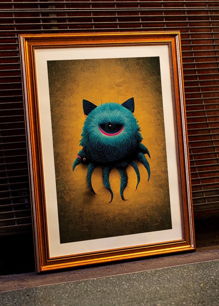 Søt Golden Hour Monster