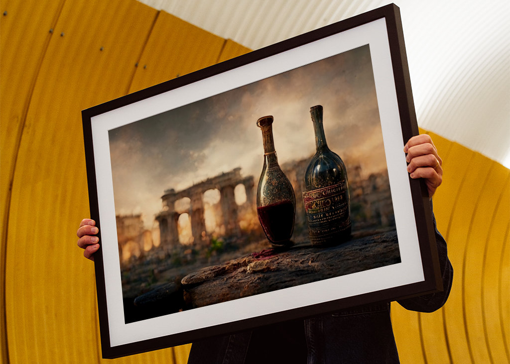 Pubblicità del vino dell'antica Roma