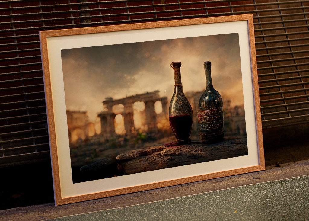 Pubblicità del vino dell'antica Roma