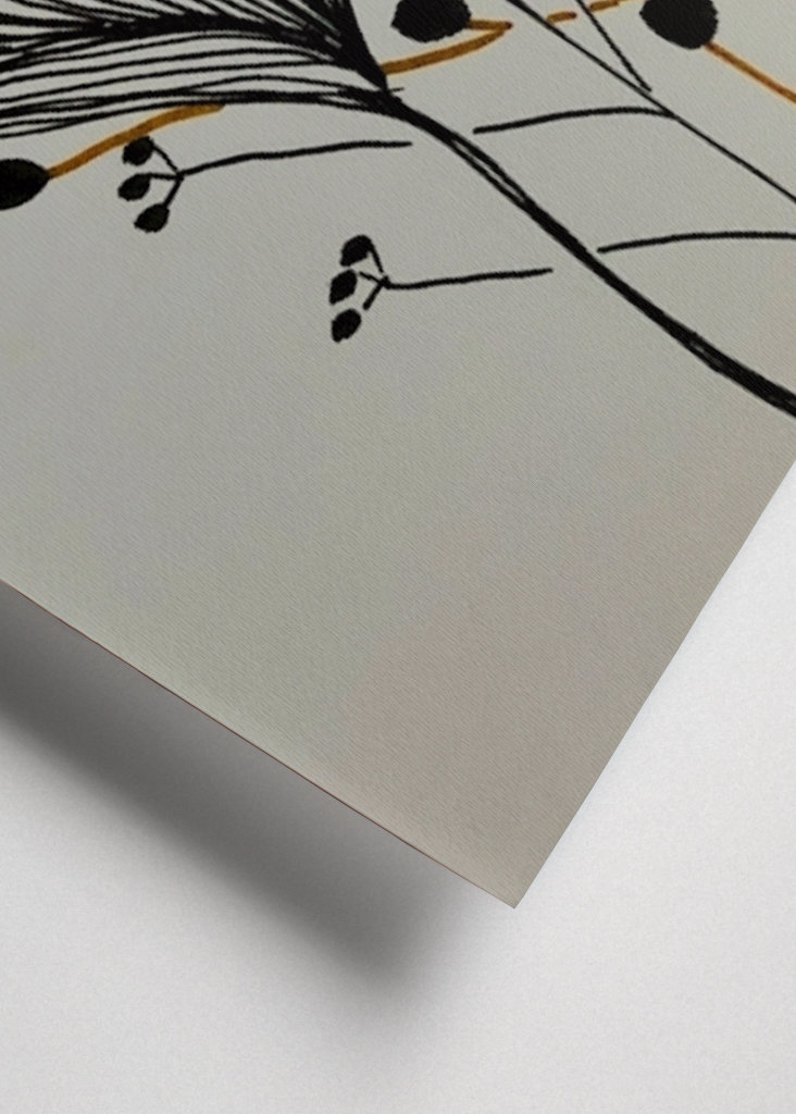 Line Art Fiori e ramoscelli 