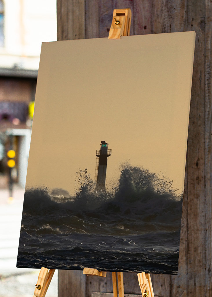 Latarnia morska Awakens w Bohuslän