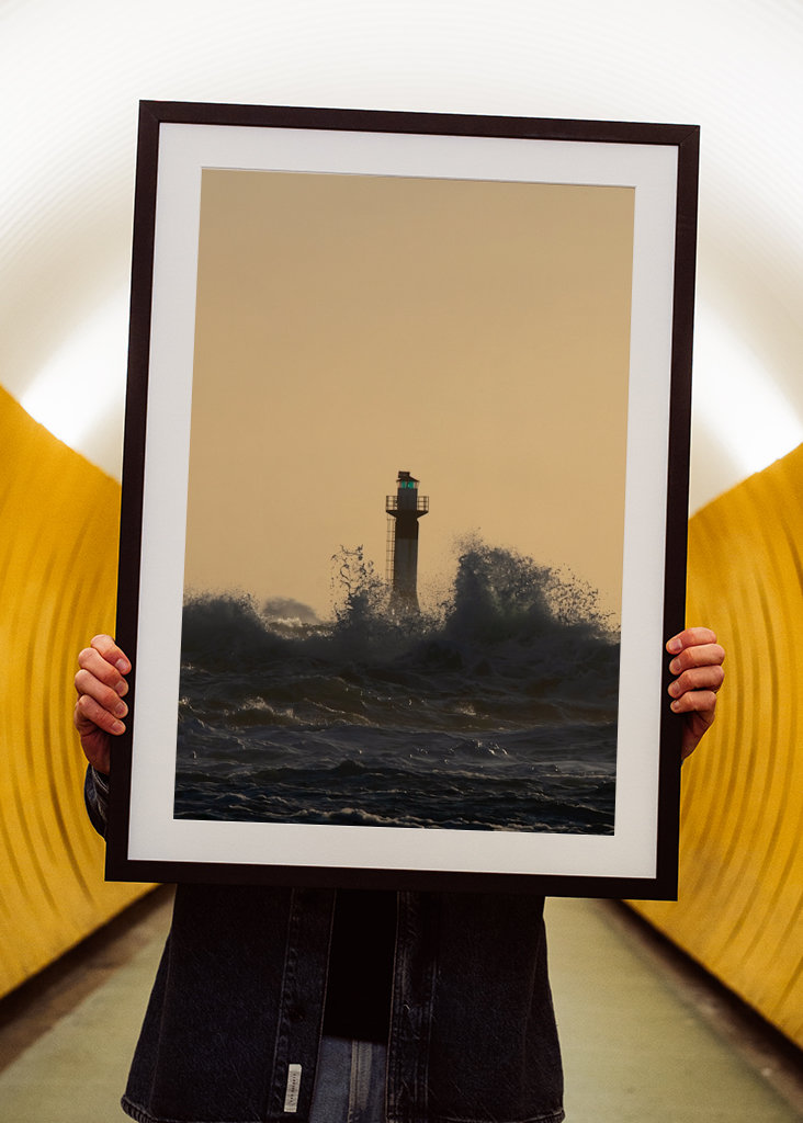 Latarnia morska Awakens w Bohuslän