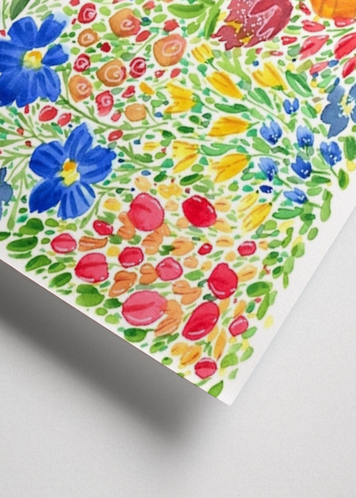 Fleurs des champs: vibrations estivales