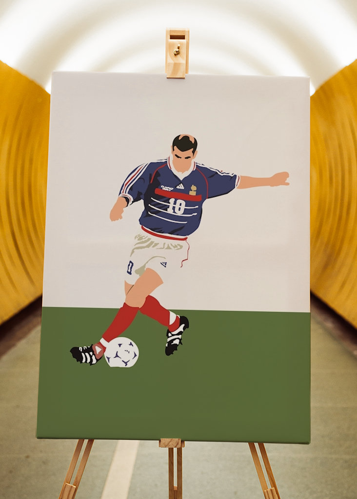 ZInedine Zidane Poster