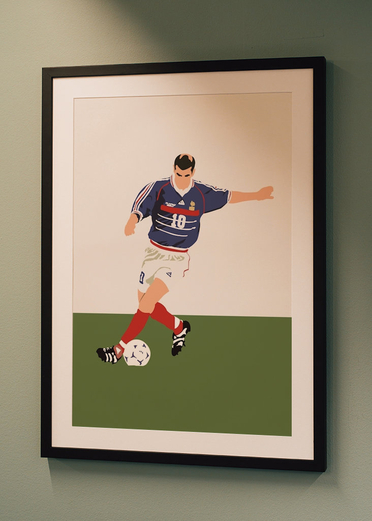 ZInedine Zidane Poster