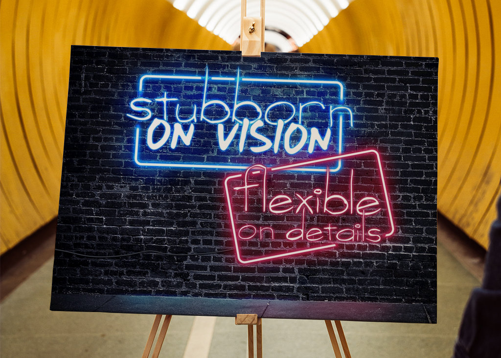 Tvrdohlavý ve vidění