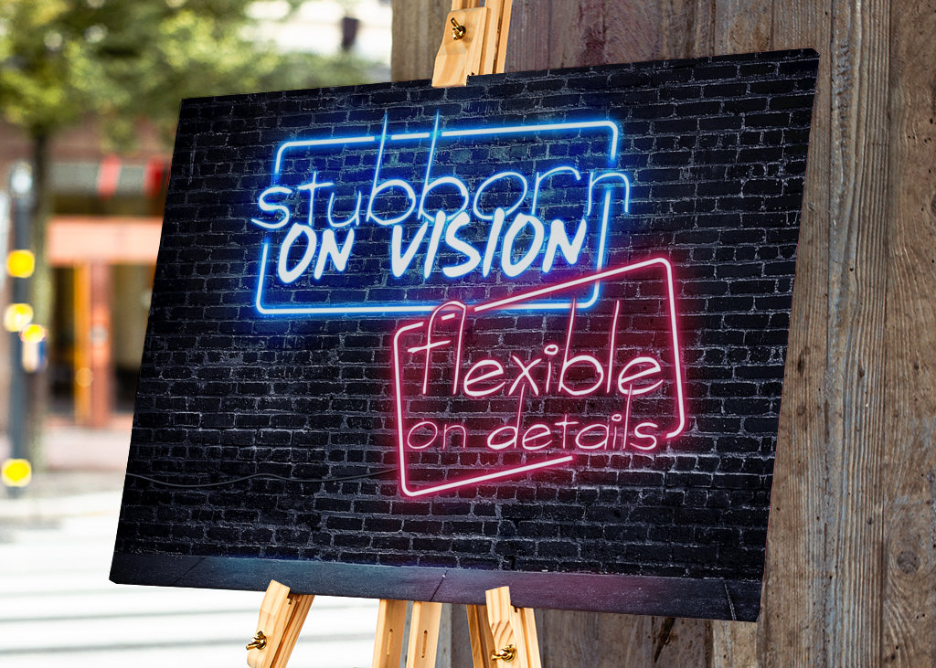 Tvrdohlavý ve vidění