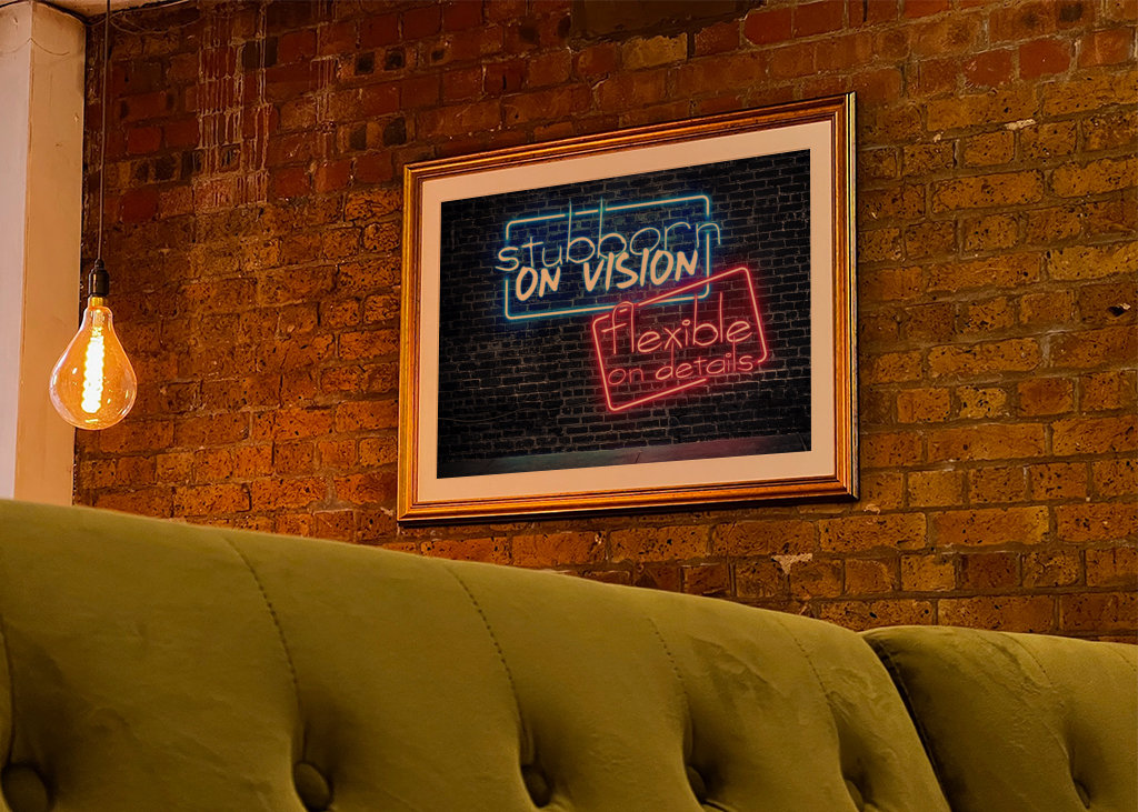 Tvrdohlavý ve vidění