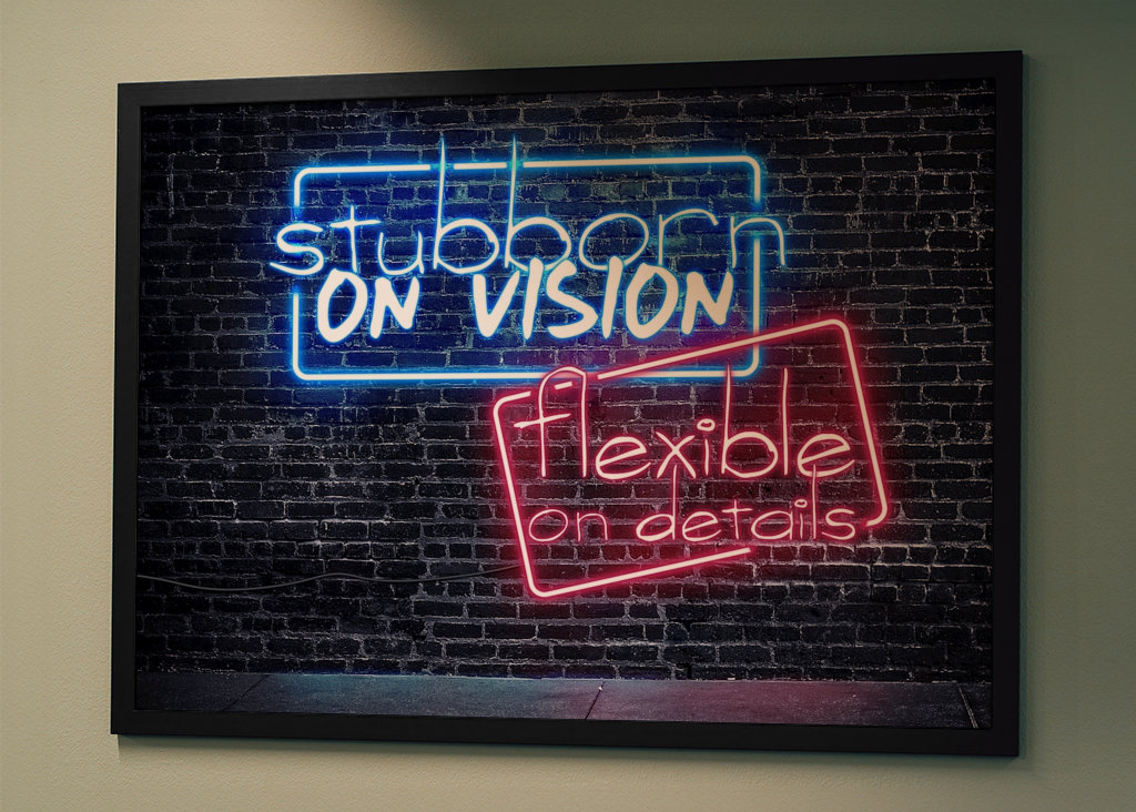 Tvrdohlavý ve vidění