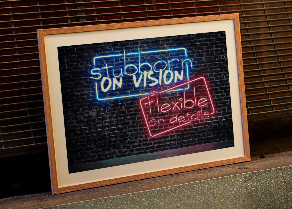 Tvrdohlavý ve vidění