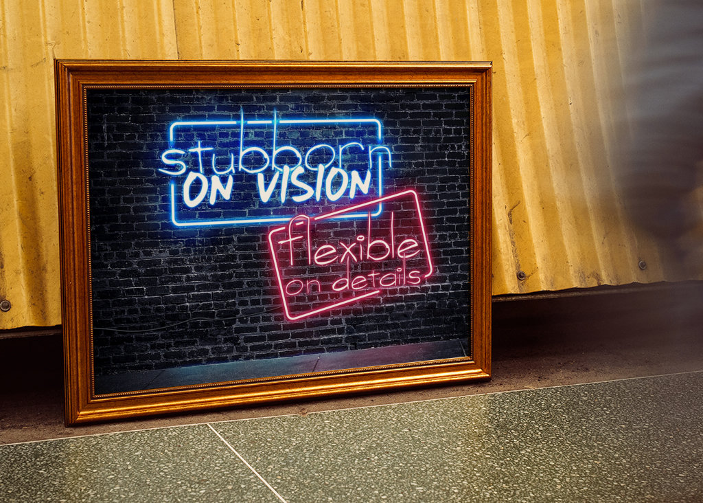 Tvrdohlavý ve vidění