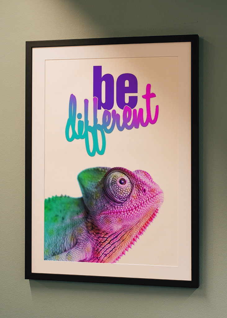 Chamäleon - ser diferente