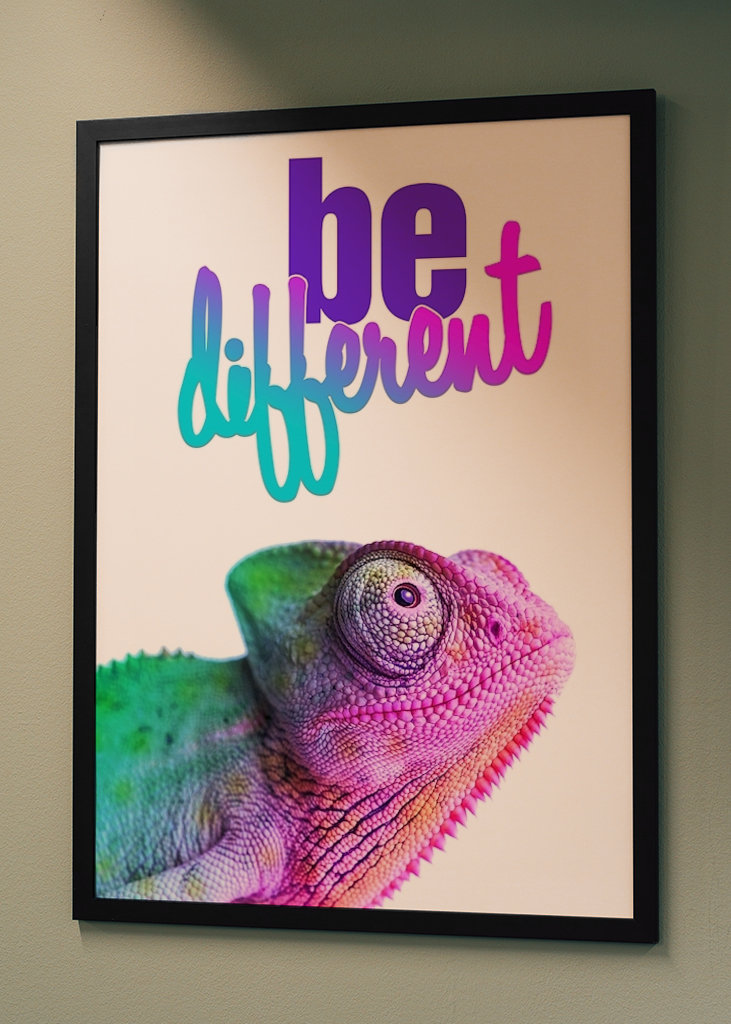 Chamäleon - ser diferente