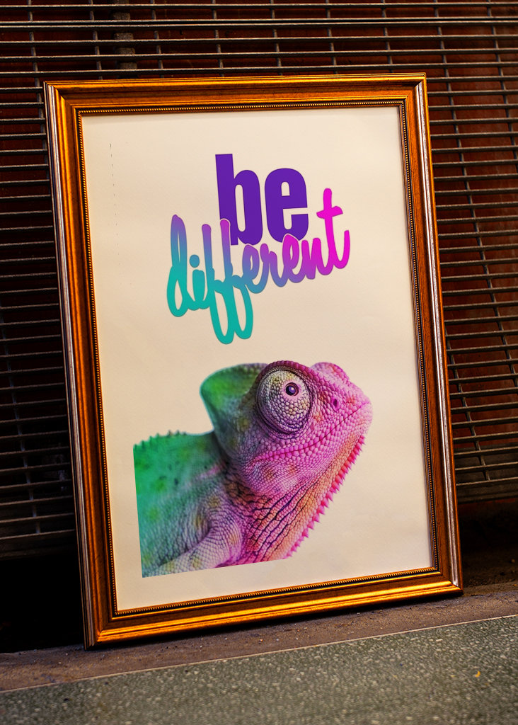 Chamäleon - ser diferente