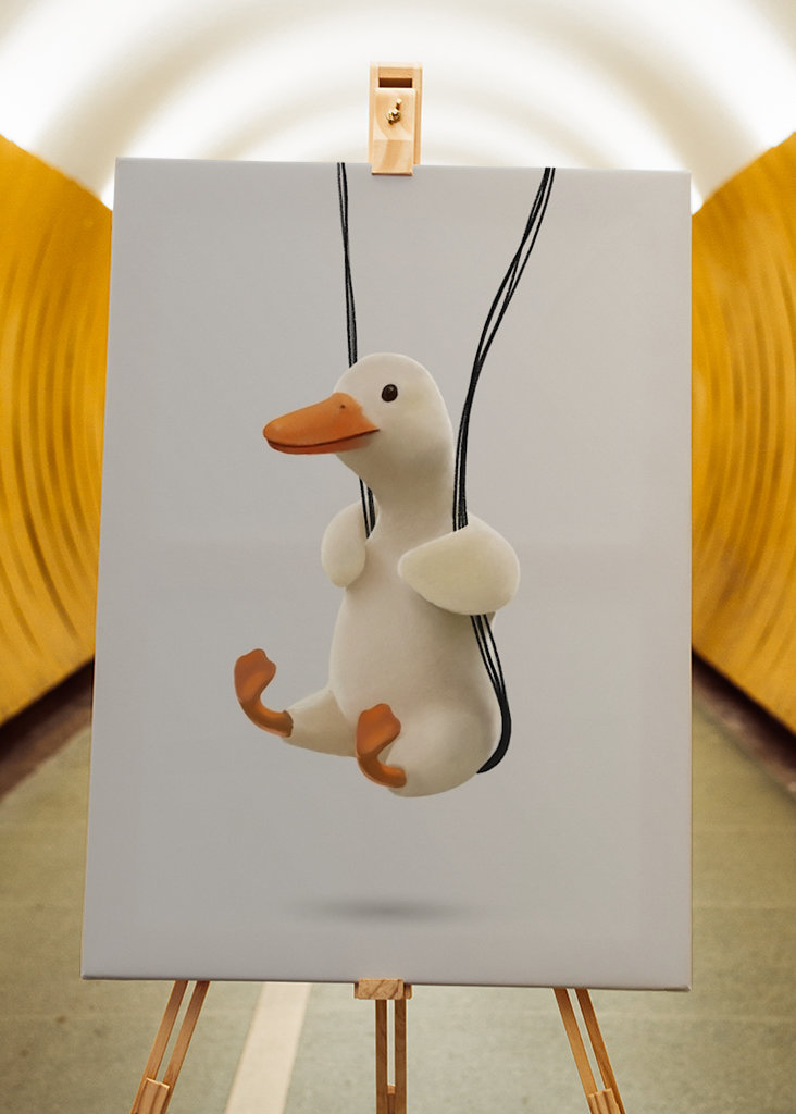 Patito columpio - Meme