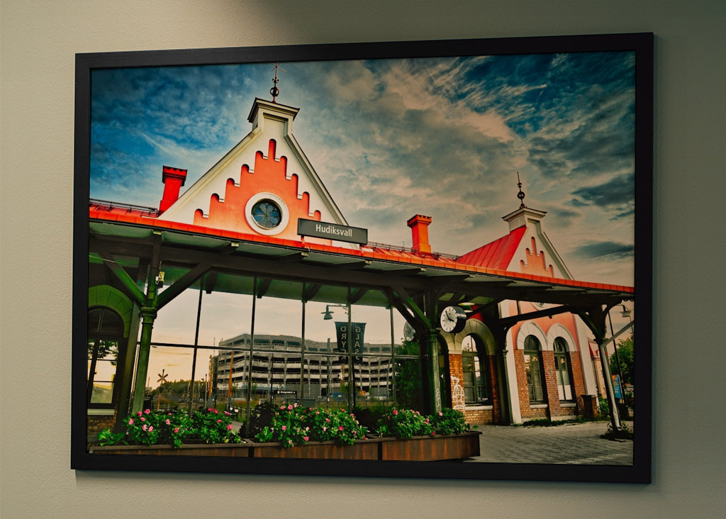 Hlavní nádraží Hudiksvall