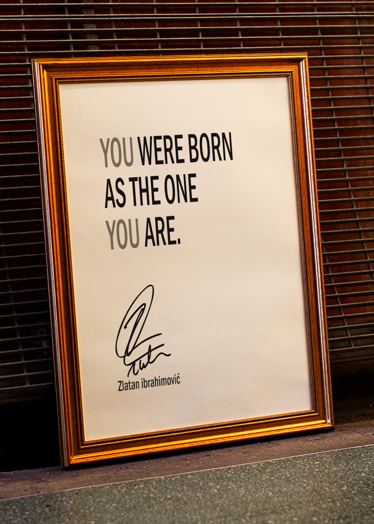 Zlatan Ibrahimovic Quote