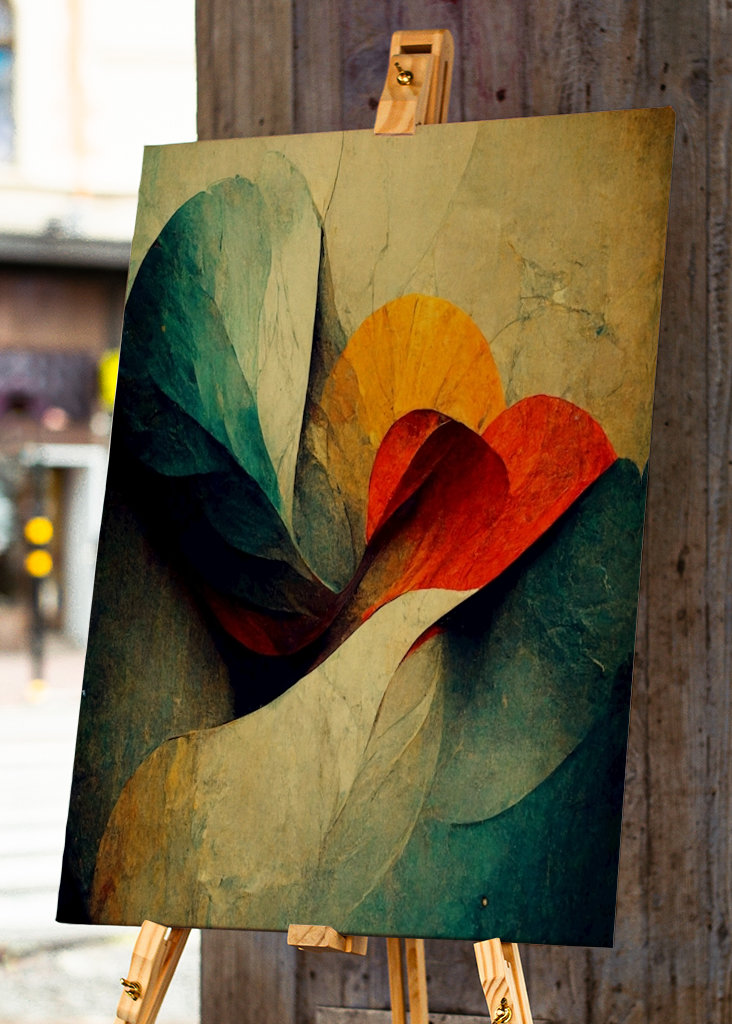 Abstraktní květiny