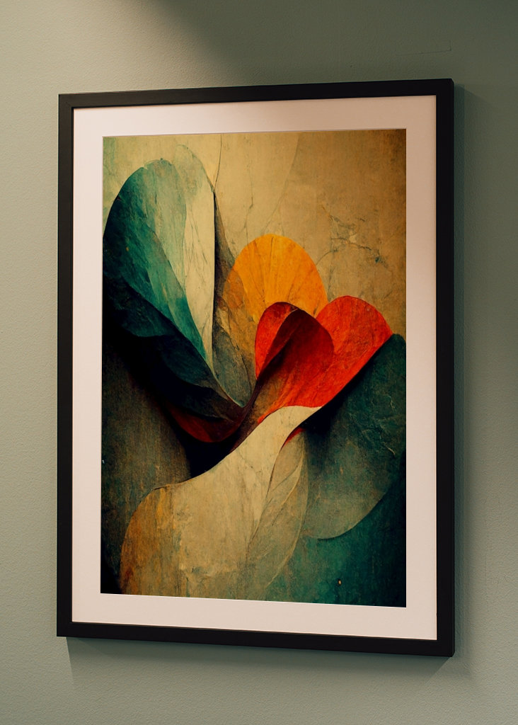 Abstraktní květiny