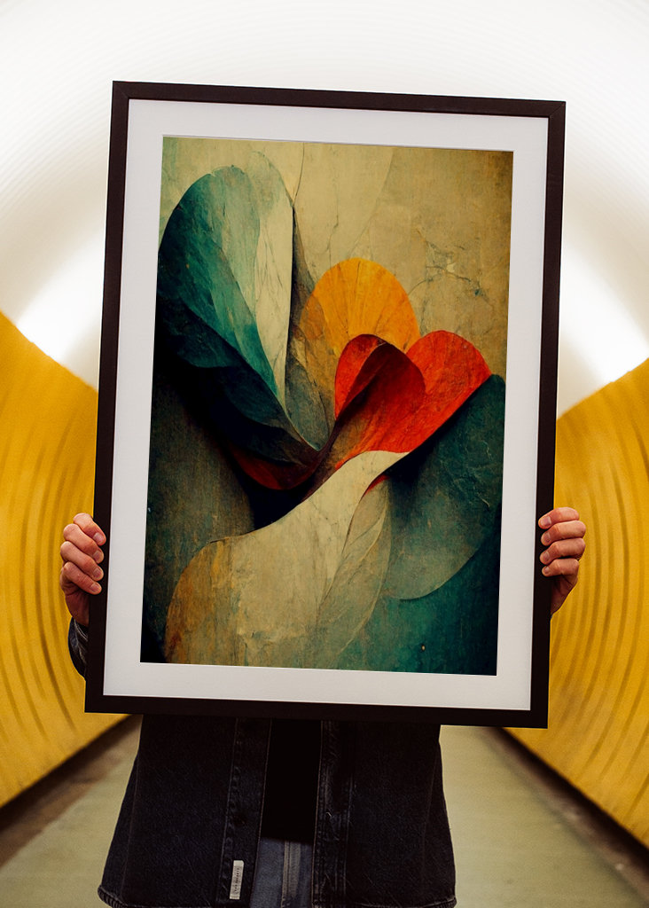 Abstraktní květiny