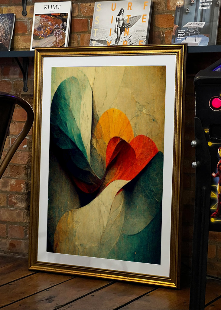 Abstraktní květiny