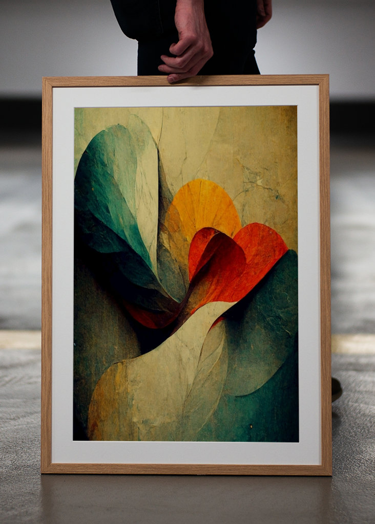 Abstraktní květiny