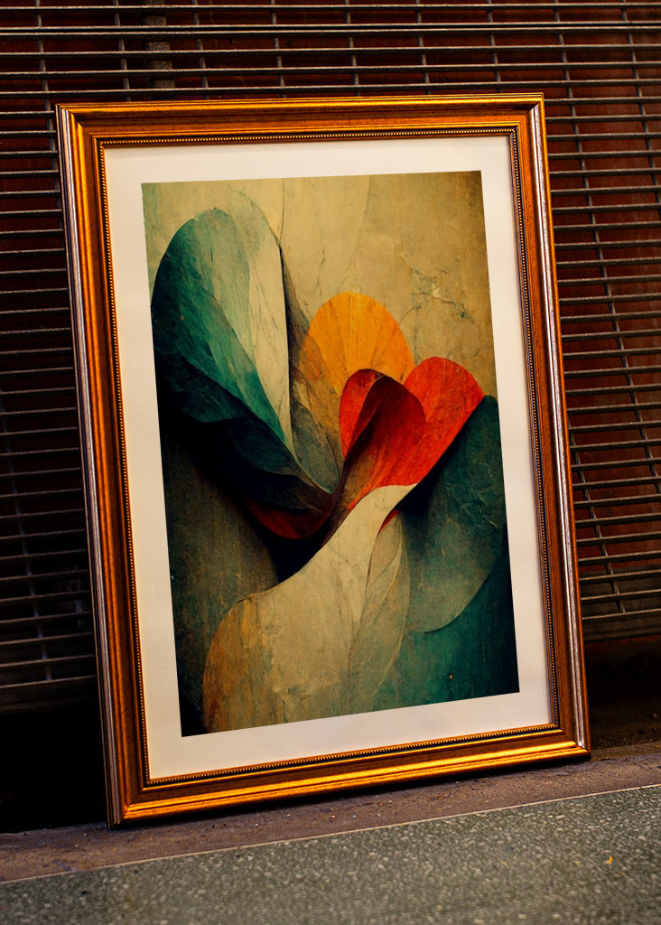 Abstraktní květiny