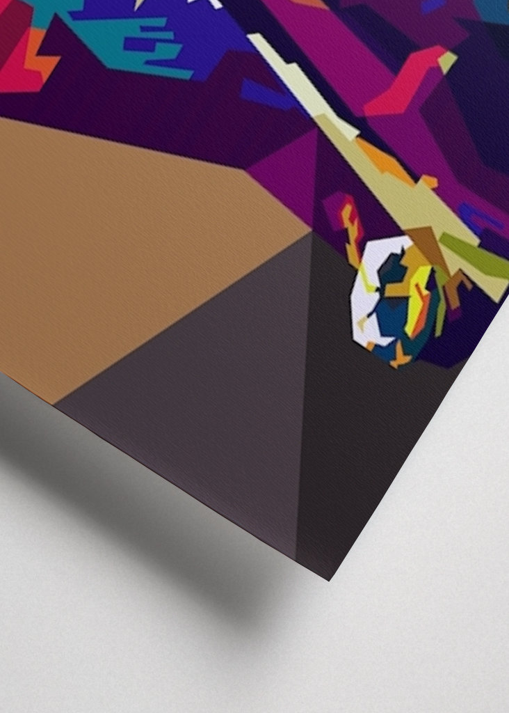 Sting Police Pop Art WPAP 