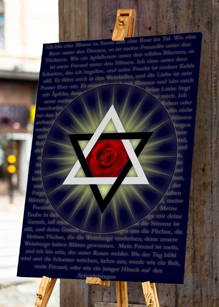 Die Rose zu Saron (deutsch)