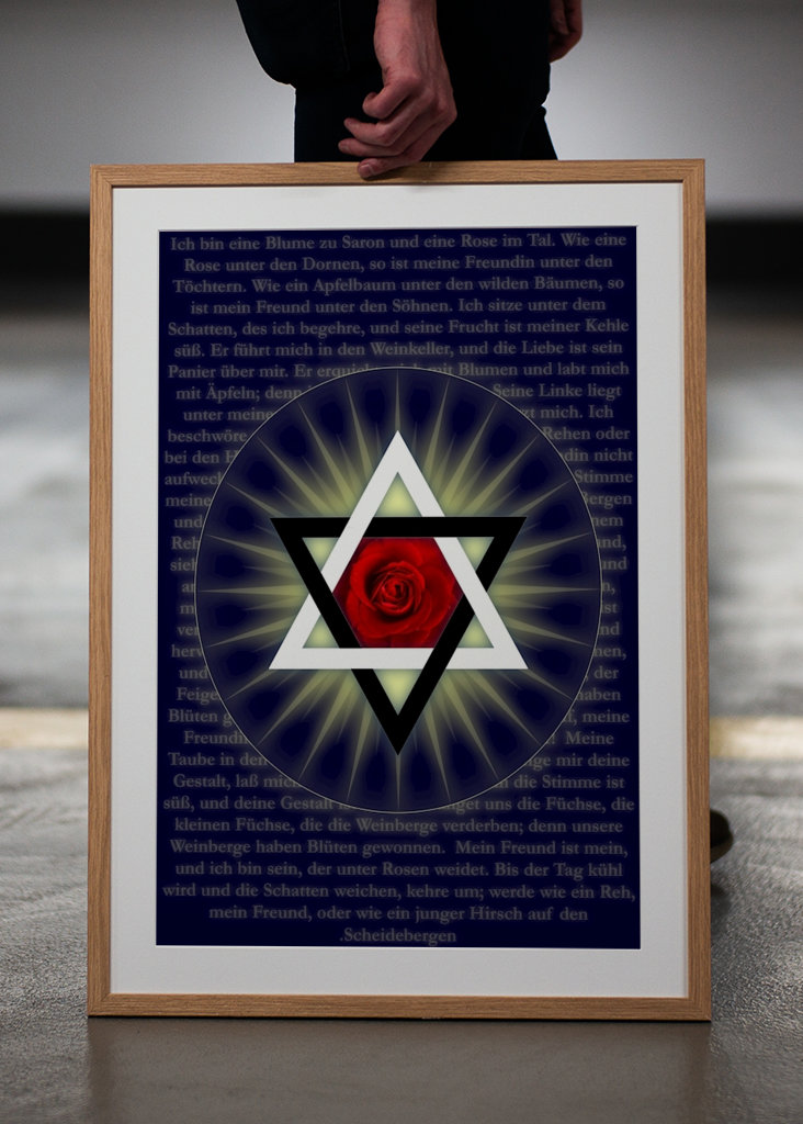 Die Rose zu Saron (deutsch)