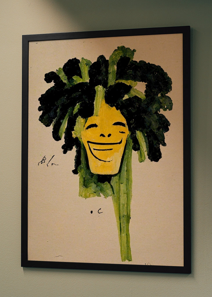 Brocoli souriant