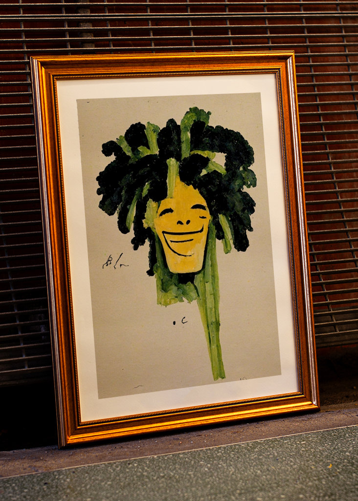 Brocoli souriant