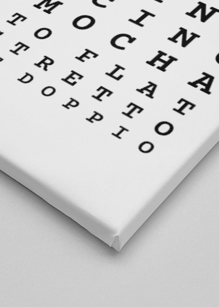 Øyetest kaffe diagram