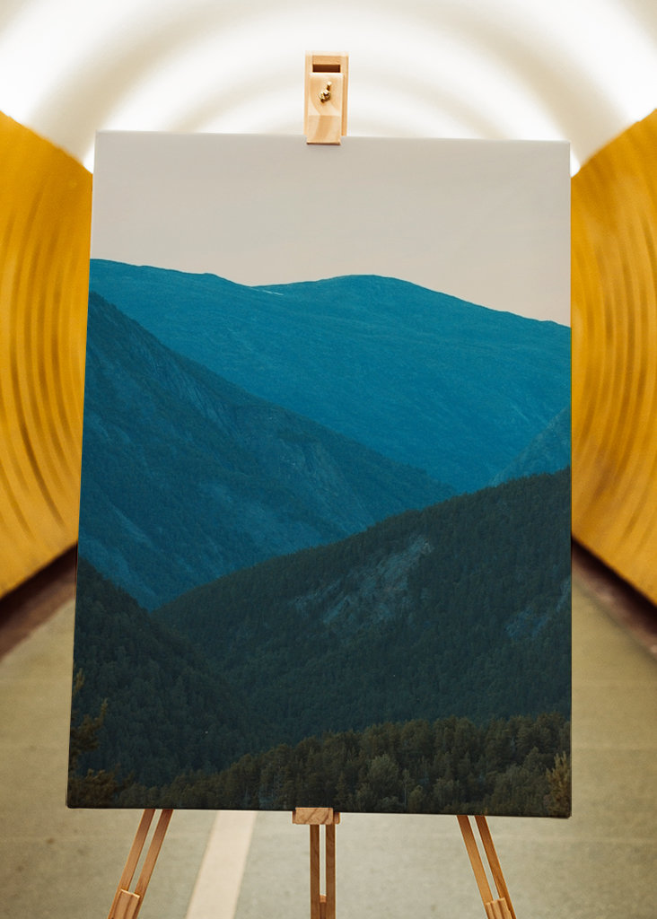 Bergen kriskras doorkruisen