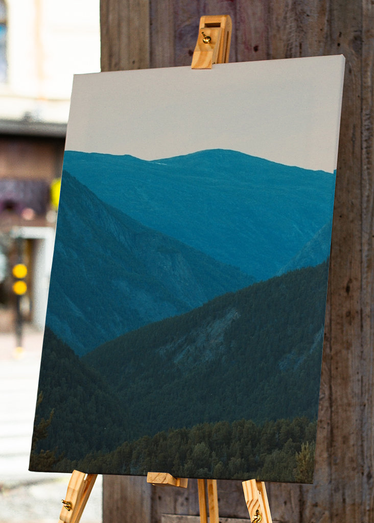 Bergen kriskras doorkruisen