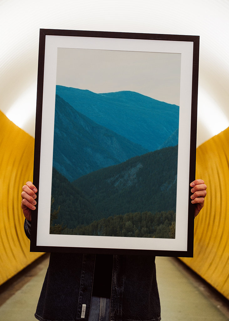 Bergen kriskras doorkruisen