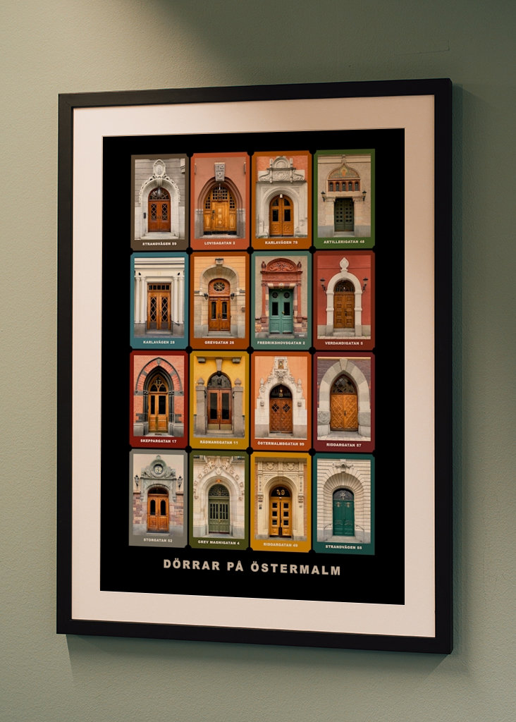 Dörrar på Östermalm, Stockholm