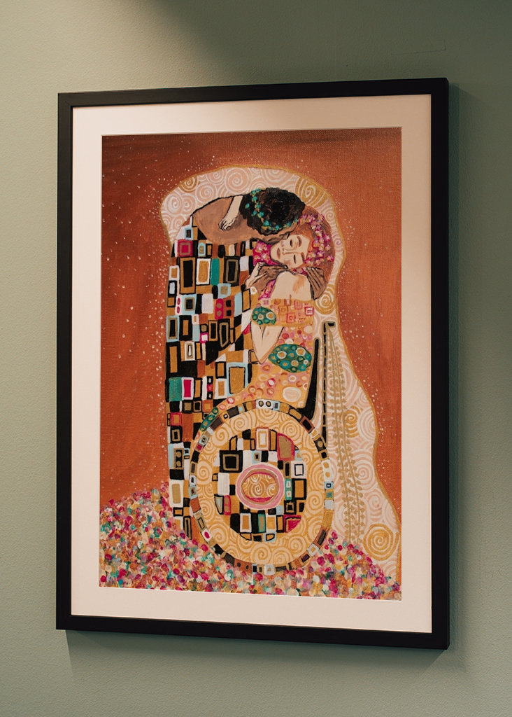 Der Kuss (Rollstuhl-Version)