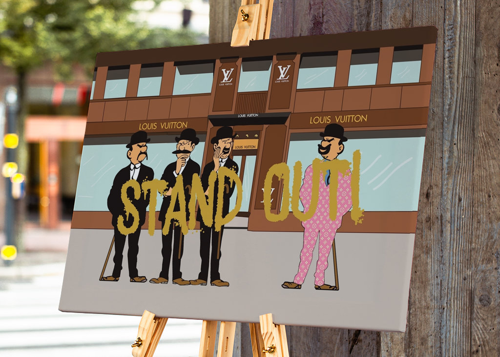 Herausragendes Poster