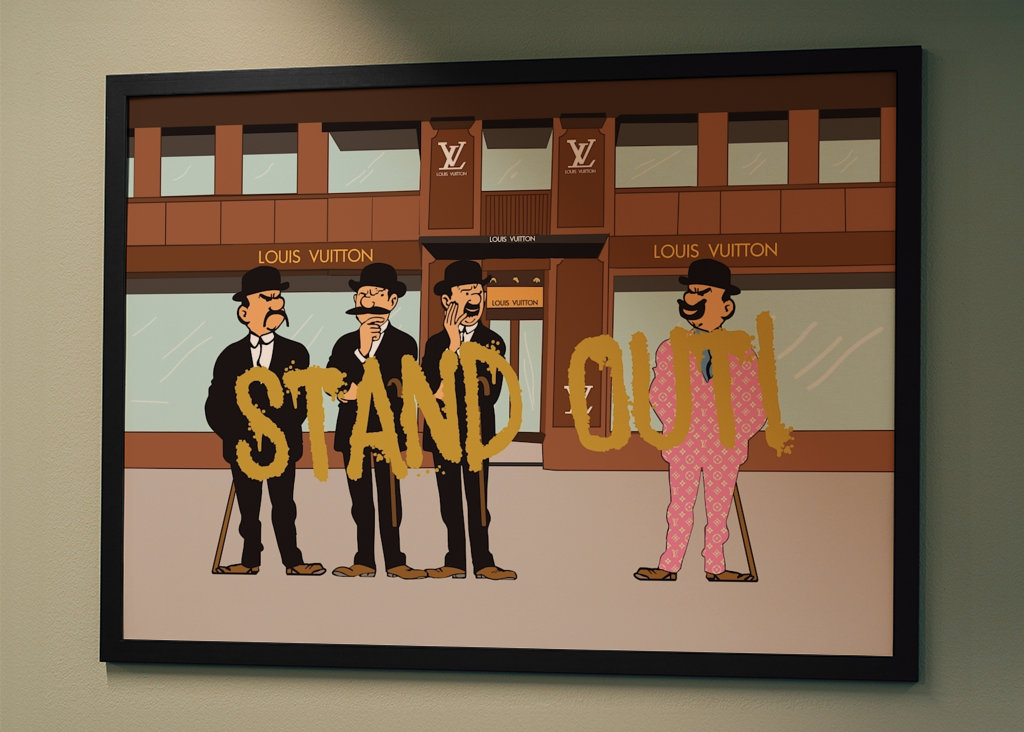 Herausragendes Poster