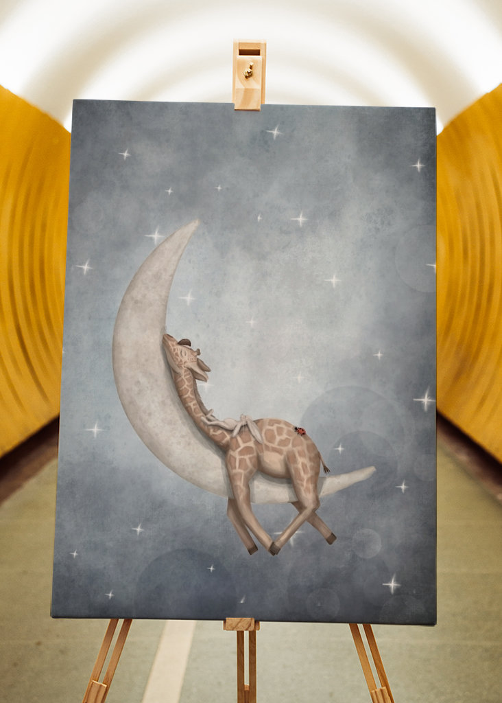 Śpij dobrze żyrafa