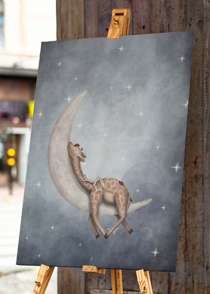 Śpij dobrze żyrafa