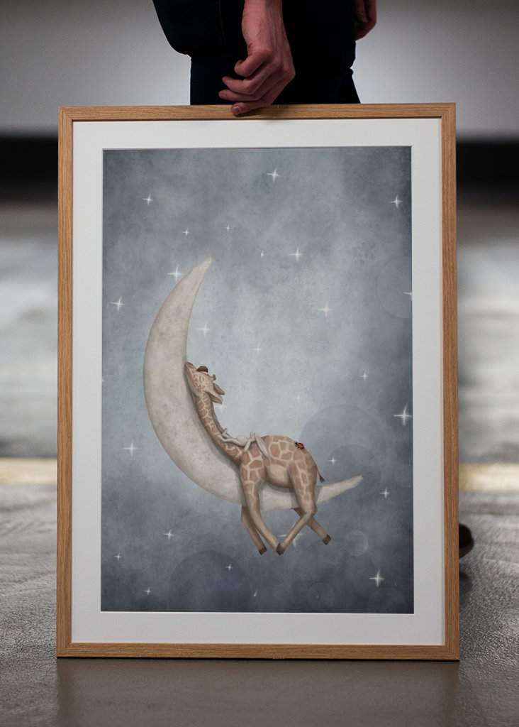 Śpij dobrze żyrafa