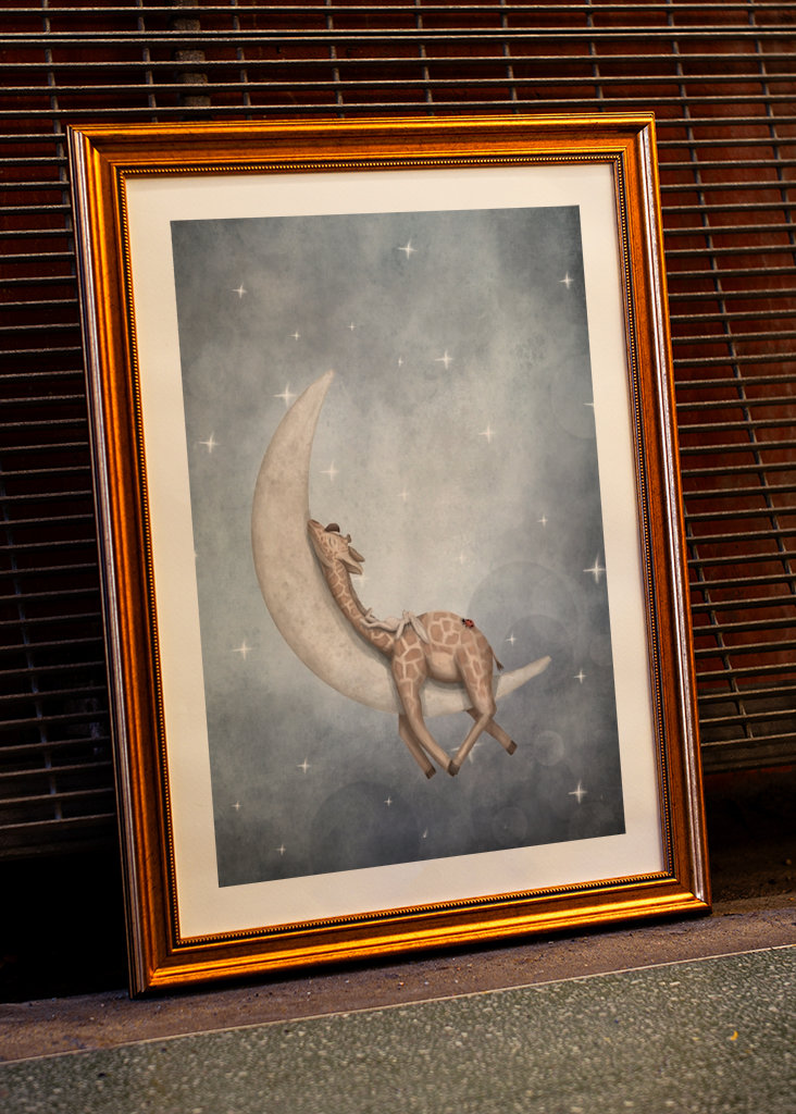 Śpij dobrze żyrafa