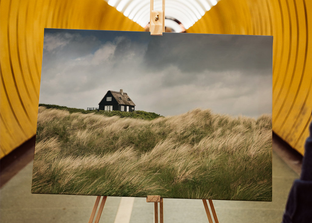 Osamělý dům v dunách