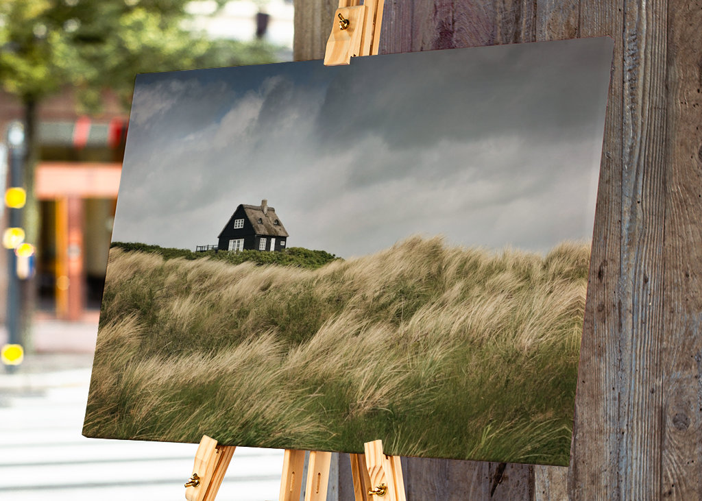 Osamělý dům v dunách