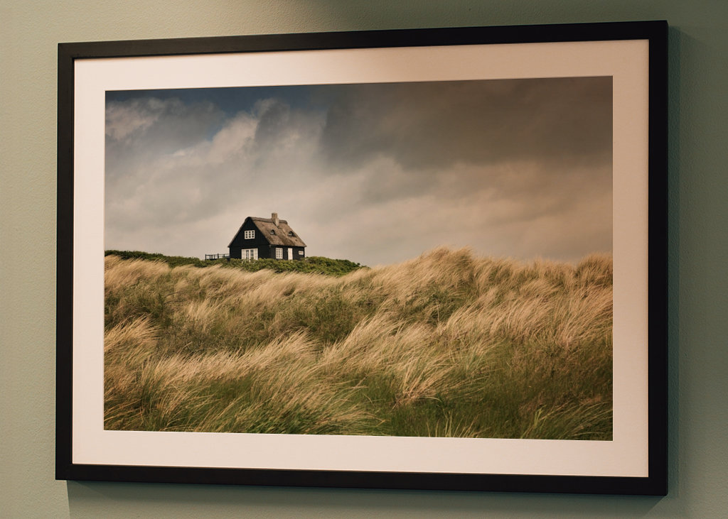 Osamělý dům v dunách