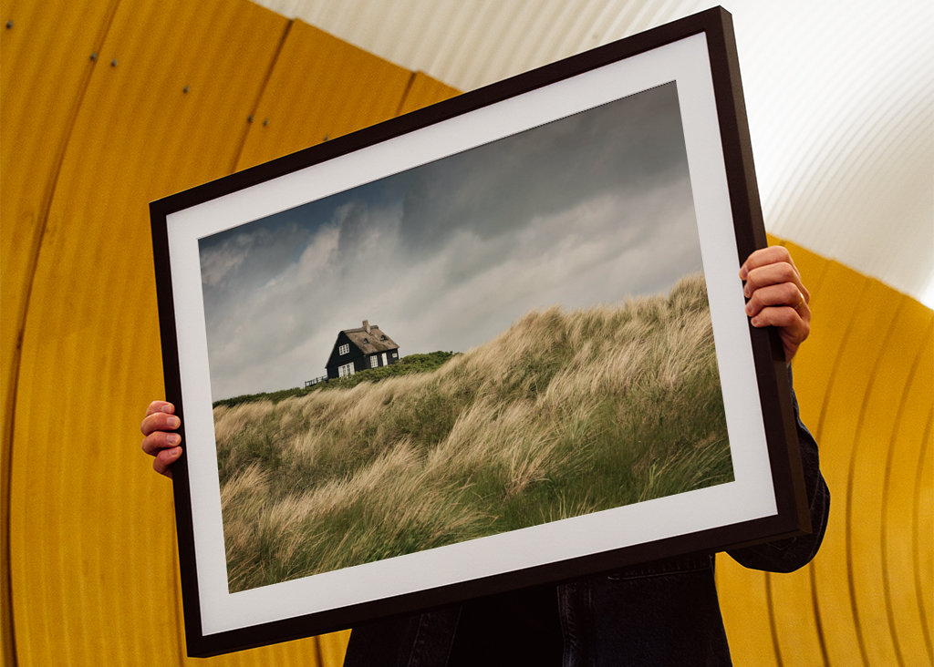 Osamělý dům v dunách