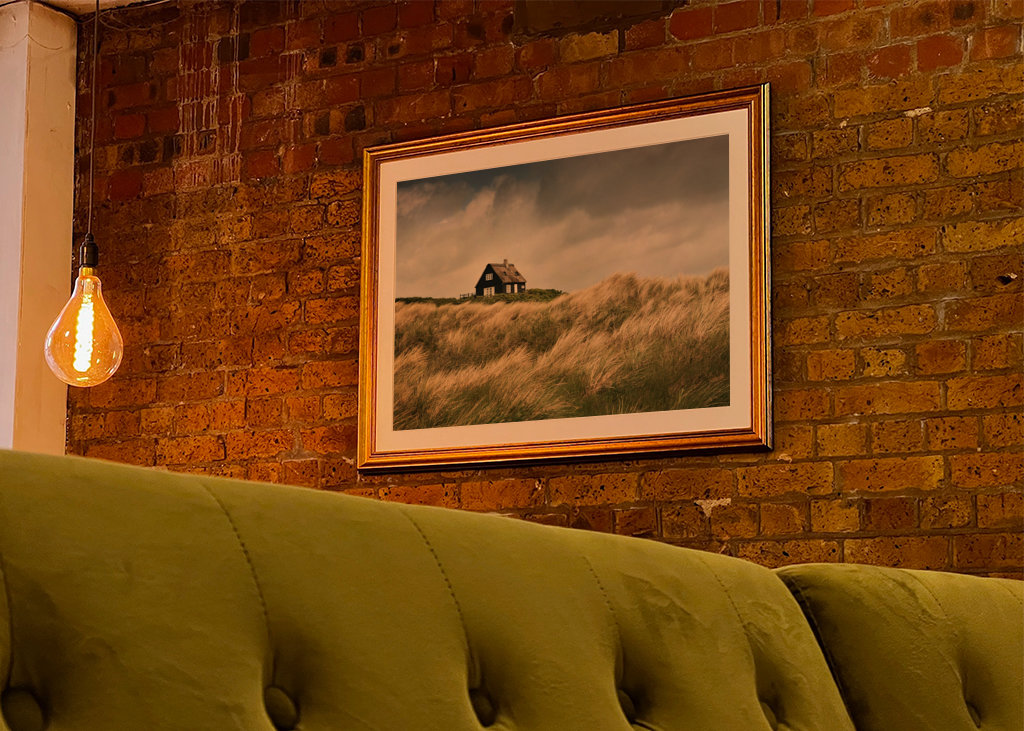 Osamělý dům v dunách