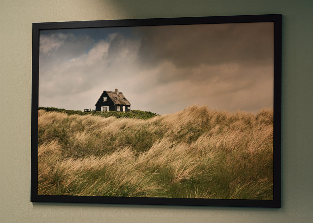 Osamělý dům v dunách